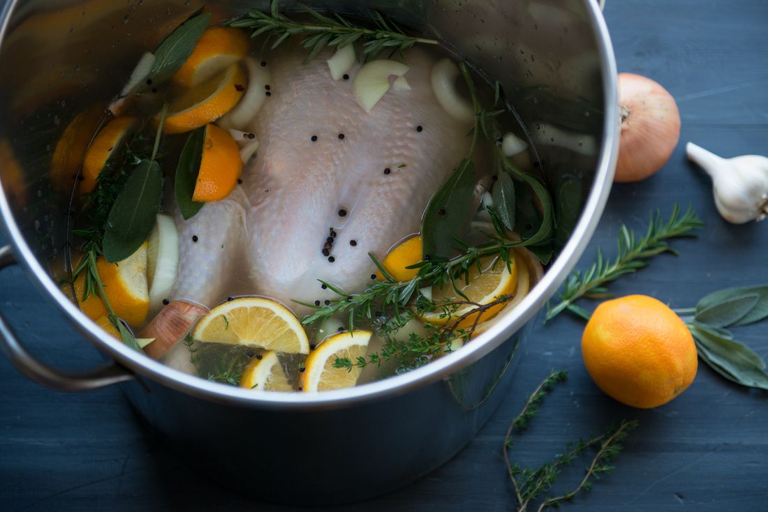 Apple Cider and Herb Brined Turkey